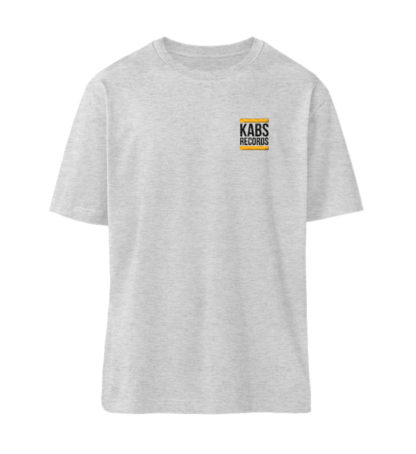 KABS RECORDS - Represent Overzised Weiss - Organic Oversized Shirt ST/ST mit Stick-6892